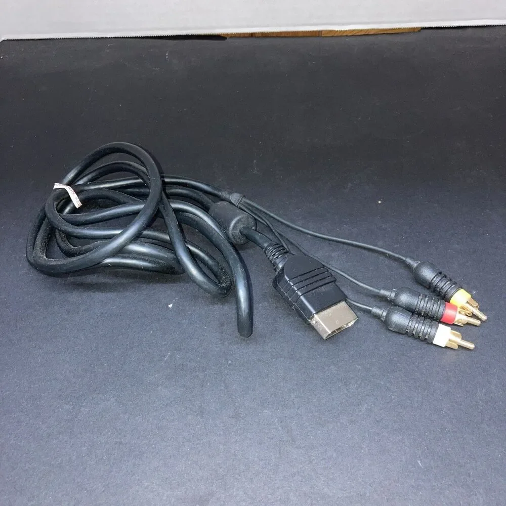 Original Xbox AV LEAD - Composite RCA Audio Video Cable for Classic Console